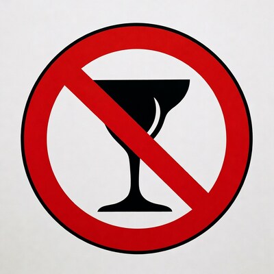 No Drinking Sign