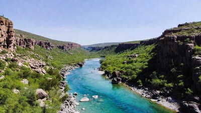 Turquoise River in Red Rock Canyon
