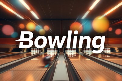 Bowling Ball Rolling Toward Pins