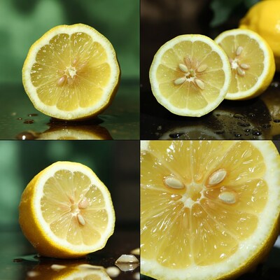 Sliced Lemons on Wet Surfaces
