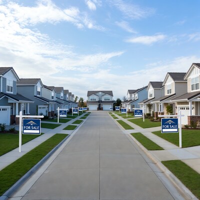 Houses for Sale on Suburban Street