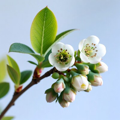 White Manzanita Flowers and Buds