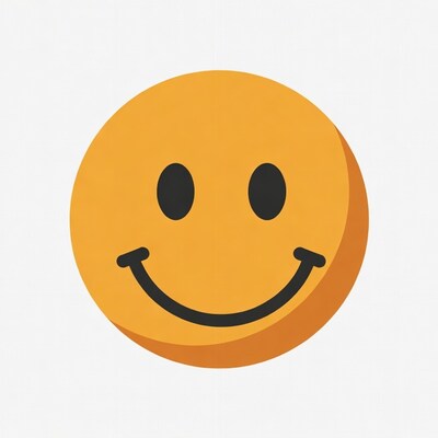 Smiling Yellow Emoticon Face