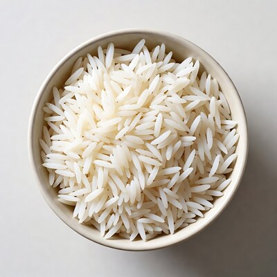 White Rice in Bowl