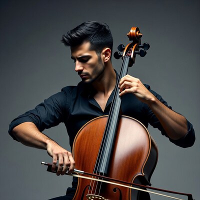 Man playing cello