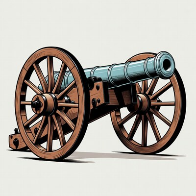 Vintage Cannon Illustration