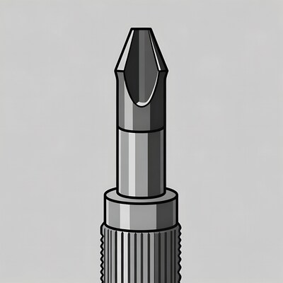 Phillips Screwdriver Top View