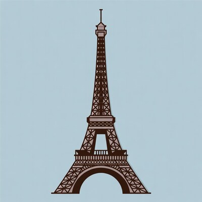 Eiffel Tower illustration