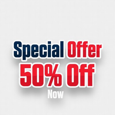 50% Off Special Offer Now