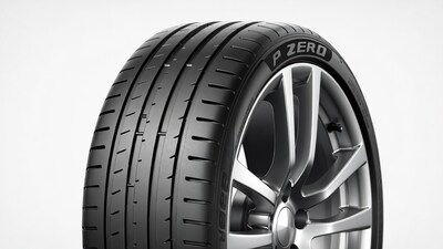 Pirelli P Zero Tire on Alloy Wheel