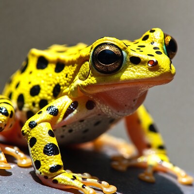 Yellow Poison Dart Frog