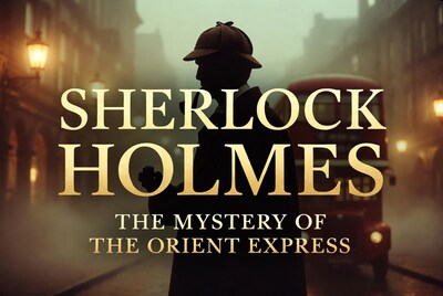 Sherlock Holmes Orient Express Poster