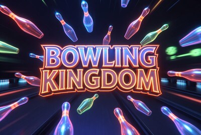 Bowling Kingdom Neon Logo