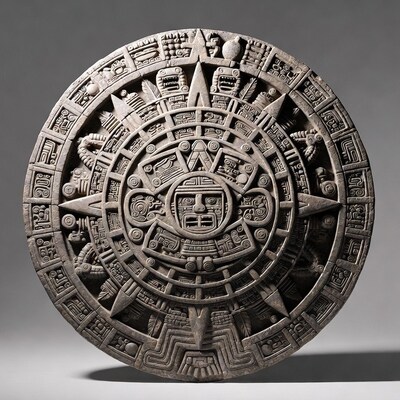 Aztec Calendar Stone