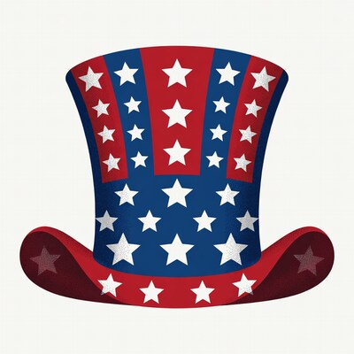 Patriotic Uncle Sam Hat