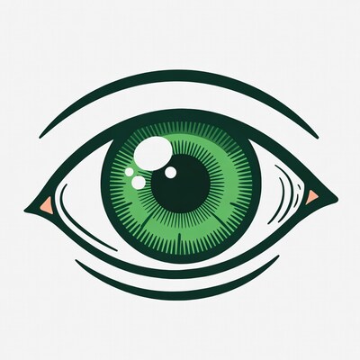Green Eye Illustration