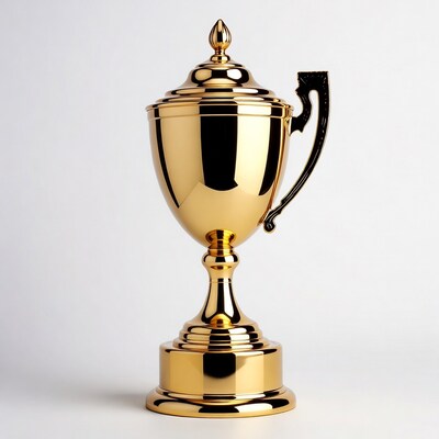 Shiny Gold Trophy Cup