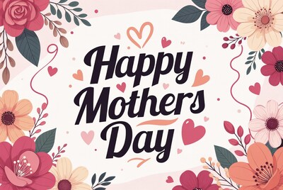 Happy Mothers Day Illustration
