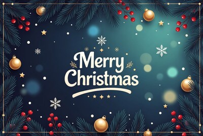 Merry Christmas Illustration
