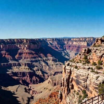 Grand Canyon vast layered cliffs