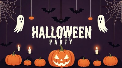 Halloween Party Illustration