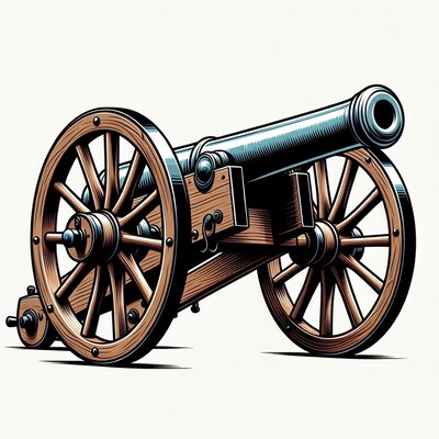 Vintage Cannon Illustration