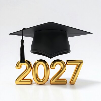 Graduation Cap with 2027