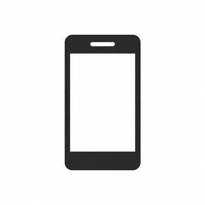Black smartphone icon