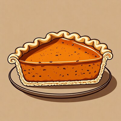 Slice of Pumpkin Pie