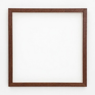 Empty Wooden Picture Frame