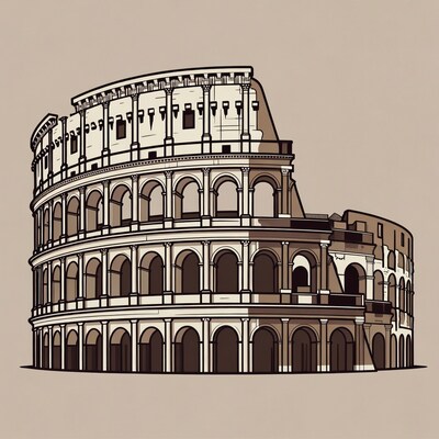 Colosseum illustration