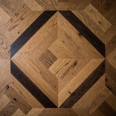 Parquet Oak Wood Floor Pattern