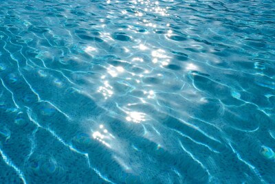 Sparkling Blue Pool Water