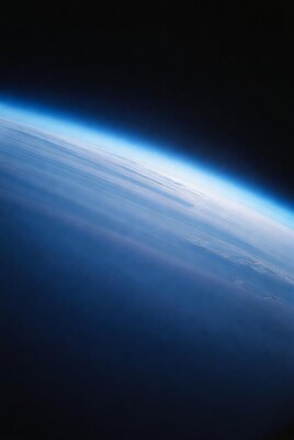 Earth's Blue Horizon from Space