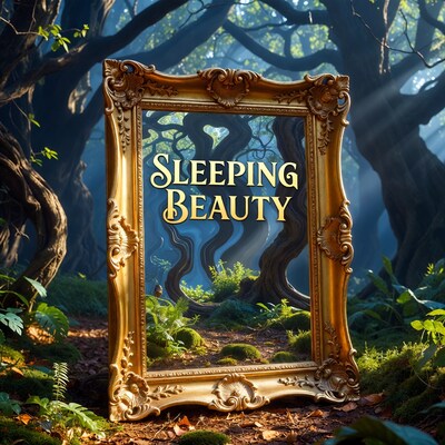 Sleeping Beauty Enchanted Forest Frame