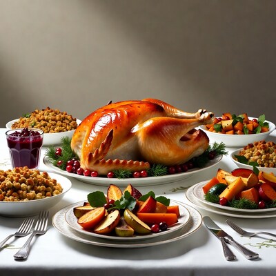 Roast Turkey Thanksgiving Dinner