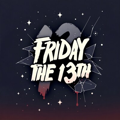 Friday the 13th Horror Illustration