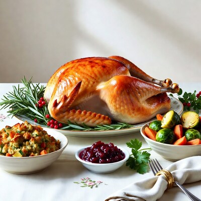 Roast Turkey Thanksgiving Dinner