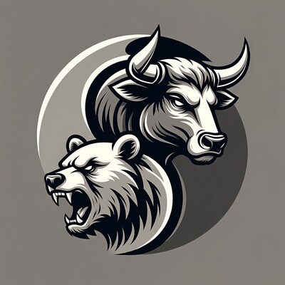 Bull and Bear Yin Yang