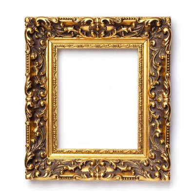 Ornate Gold Picture Frame