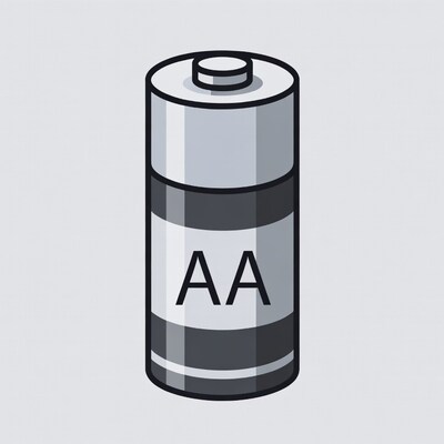 AA Battery Illustration