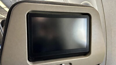 Airplane Seatback Screen