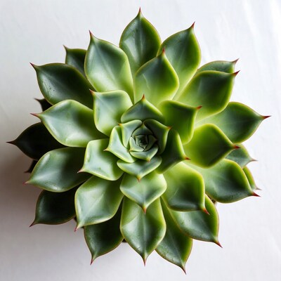 Green Agave Succulent Plant