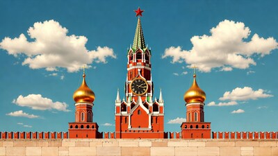 Spasskaya Tower Kremlin Moscow