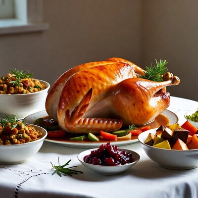 Roast Turkey Thanksgiving Dinner