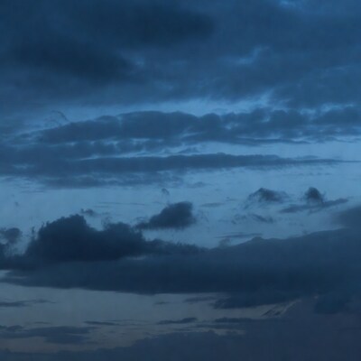Dark Stormy Clouds Sky