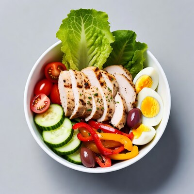 Chicken Salad Bowl with Veggies