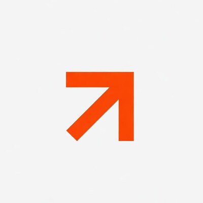 Orange right arrow icon