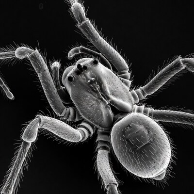 Jumping Spider SEM Micrograph