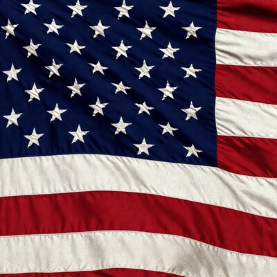 American Flag Closeup